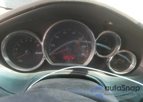 2008 Pontiac G6 z USA, uszkodzony, nr VIN FL1PL0T63479513